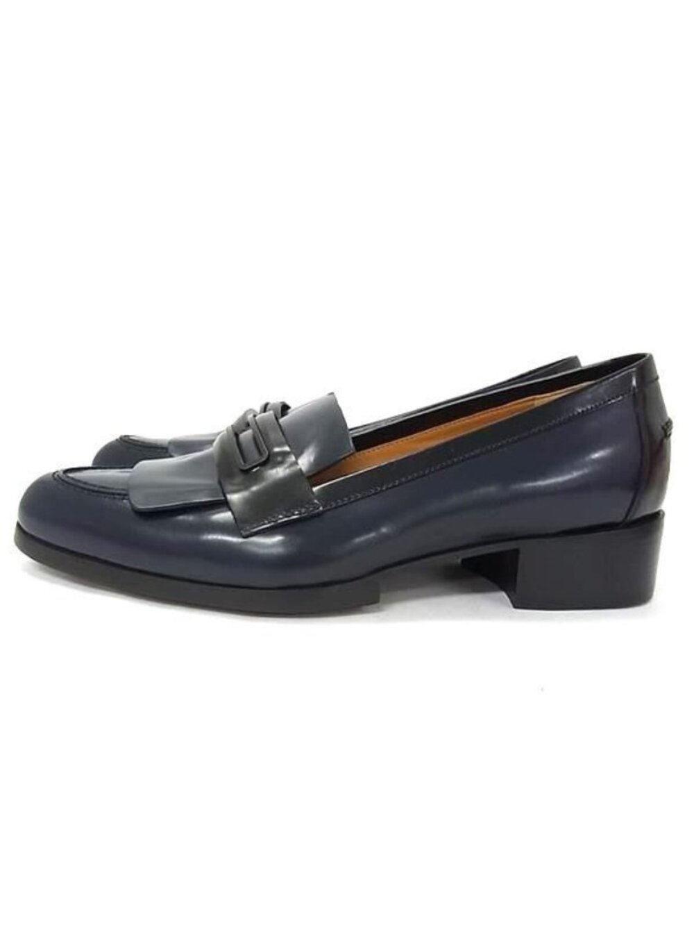 Balenciaga Leather Heels 36 Shoes Navy - Picture 3 of 6